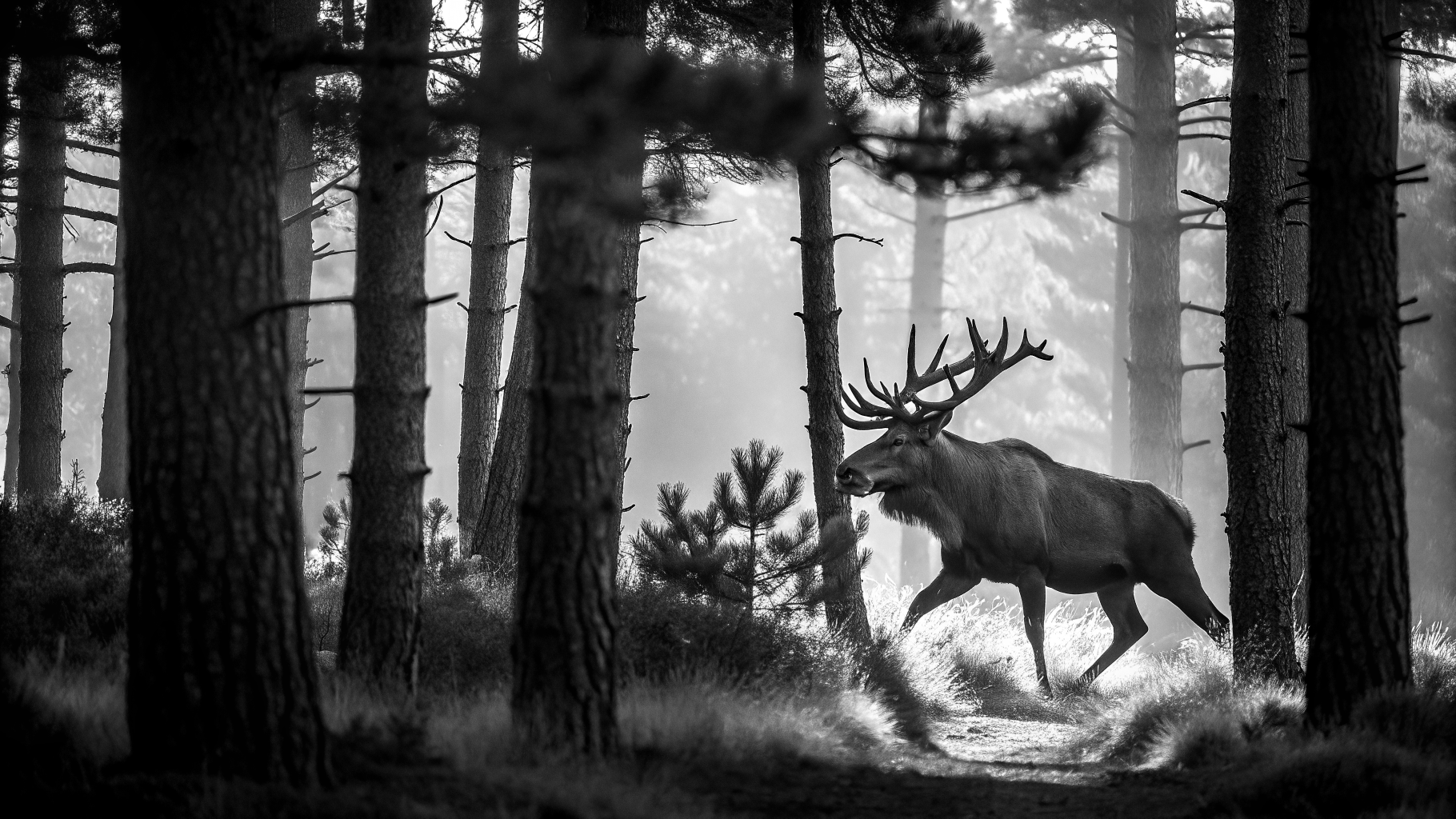 Black and white photo of teens rehearsing a dance routine on a stage.